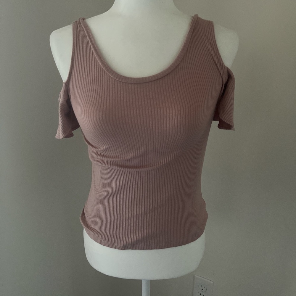 Pink Off The Shoulder Top